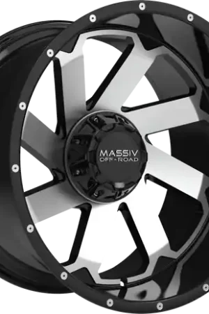 MASSIV OFF-ROAD OR4 6X135/6X139.7 20x10 -18 BLACK MACHINED Discount