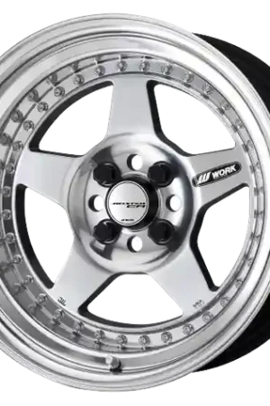 Work Meister Cr01 5x120 15x6.5+-34 T Disk Bright Buff Finish Fan Favorite