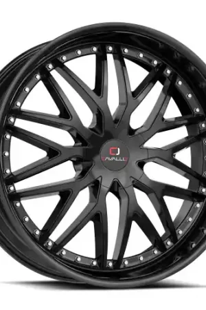 Cavallo CLV-46 5x112/5x114.3 18x8 +35 Gloss Black Brand New