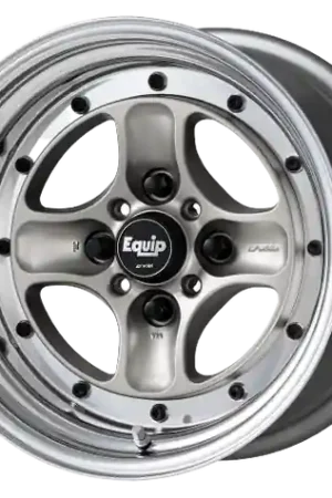 Top Pick Work Equip 40 4x100 15X6 +7 o disk Brut Silver