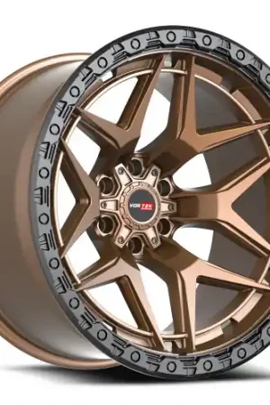Handmade Vortek VRT-603 8x170 20x9.5 +0 Matte Bronze With Black Bead Ring
