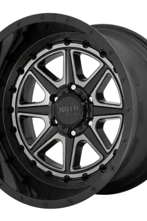 Moto Metal MO801 PHANTOM 6X135 20X10 -18 GLOSS BLACK WITH GRAY TINT Holiday Sale