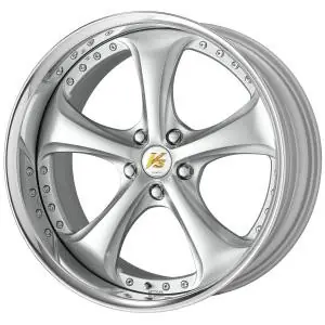 Work Wheels VS-KF 5x114.3 20x9.5-3 Light Grey Silver L Disk FULL REVERSE Special Offer