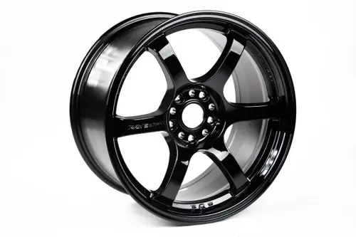 Gram Lights 57DR 5x114.3 18x9.5 +22 GLOSSY BLACK Fast Shipping