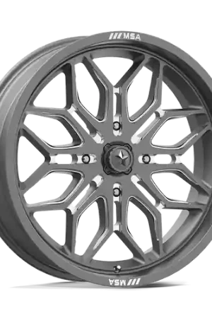 Special Discount MSA Offroad Wheels M47 SNIPER 4X137 20X7 +10 GUNMETAL MILLED