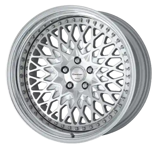 Hot Picks Work Gran Seeker Ccx 5x115 19x7.5+12 A Disk Machined Silver Polish
