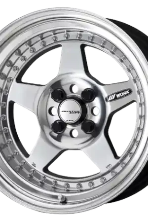 Work Meister Cr01 4x114.3 15x9+-28 T Disk Bright Buff Finish Affordable