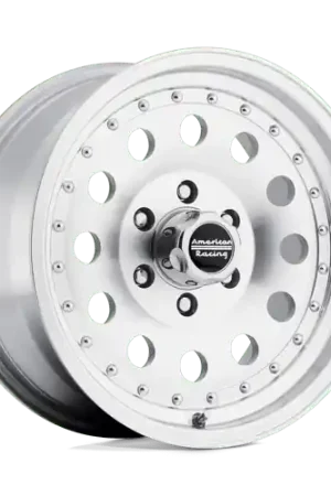 American Racing AR62 OUTLAW II 5X120.65 15X7 -6 MACHINED W/ CLEAR COAT Editor’s Pick
