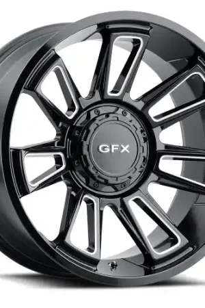 Free Delivery G-FX TR21 5x127/5x139.7 18x9+12 Gloss Black Milled