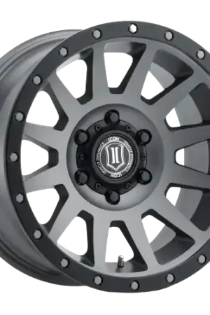 Icon Alloys COMPRESSION 6x139.7 17X8.5+25 TITANIUM Price Cut