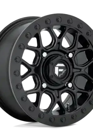 Affordable Fuel UTV D916 TECH BEADLOCK 4X137 15X7 +38 MATTE BLACK