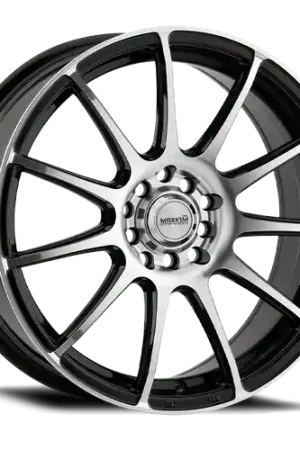 Same Day Shipping Konig Maxxim Champ 4X100/4X108 17x7+40 Machined Face / Gloss Black