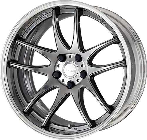 Certified Work Cr 2P 5x100 18x10.0 +38 GT Silver