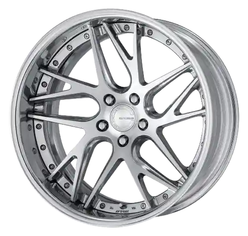 Work Gnosis Cvx 5x114.3 19x8+38 H Disk Composite Buffed And Brushed Fresh Stock
