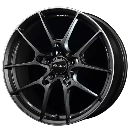 Volk Racing G025 5x114.3 19x8.0+38 Matte Gunblack / Rim Edge DC Viral