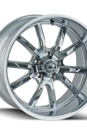 Ridler Type 650 5x114.3 18x9.5+0 Chrome Free Delivery