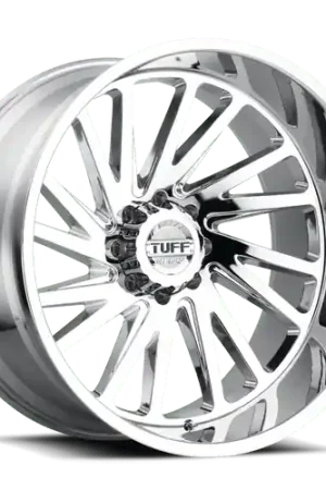 Tuff T2A 5X127 20X12 -45 CHROME Genuine