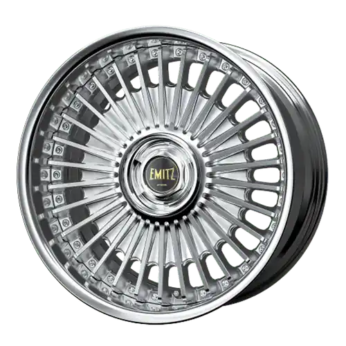Work Emitz Chrome 5x100 21x9.0+45 Grab Now