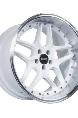 ESR Wheels CS SERIES CS15 5x120 19x9.5 +35 Gloss White No Minimum Order