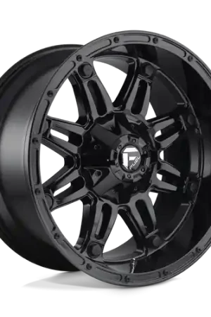 Best Seller Fuel 1PC D625 HOSTAGE 8X170 20X9 +1 GLOSS BLACK