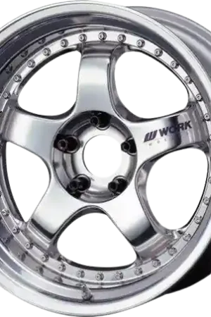 Work Meister S1 3P 5x114.3 17x7+29 O Disk Bright Buff Finish Free Delivery