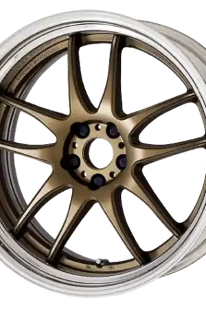 Work Cr 2P 4x100 17x8.5 +12 Matte Bronze Brand New