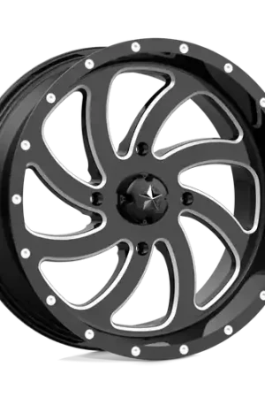 MSA Offroad Wheels M36 SWITCH 4X137 18X7 +0 GLOSS BLACK MILLED Limited Offer