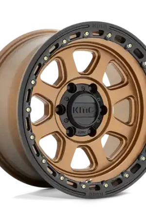 KMC KM548 CHASE 8X180 20X9 +18 MATTE BRONZE WITH BLACK LIP Top Rated