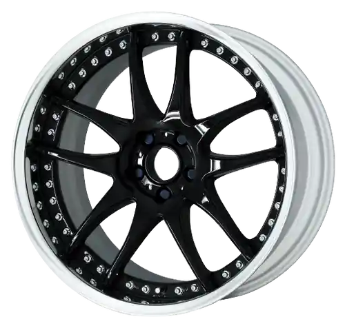 Work Emotion Cr 3P 5x108 19x10.5+49 L Disk Gloss Black Must Have