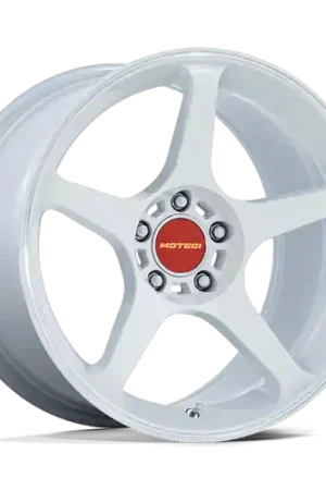Motegi MR159 BATTLE V 5X114.3 18x8.5 +22 MATSURI WHITE PEARL W/ MACHINED LIP STRIPE Express Delivery
