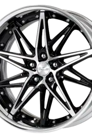 Viral Work Schwert Sg1 5x108 20x9.5+45 A Disk Black Cut Clear