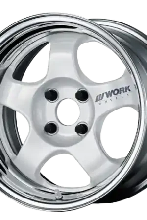 Work Meister S1 2P 5x112 15x10+12 O Disk White Exclusive