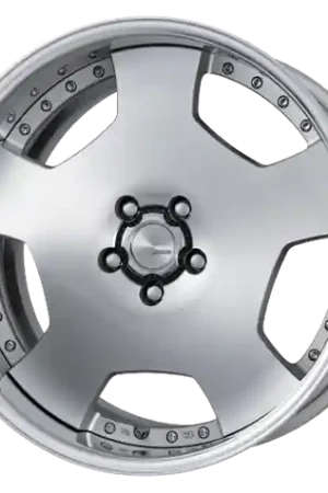 Work Lanvec Ld1 5x100 18x9.5+0 O Disk Machine Silver Polish Viral