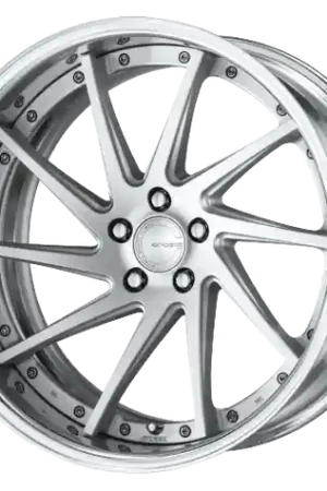 Work Gnosis Cvs 5x112 21x10.5+22 R Disk Matte Silver Fresh Stock