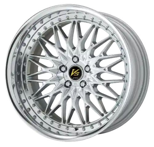 Express Delivery Work Vs-Xv 5x115 18x13-18 O Disk Silky Rich Silver