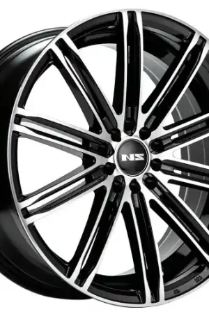 Trending Ns Wheels NS1601 4x100/4x114.3 15x6.5 +38 Gloss Black Machined