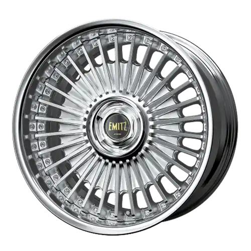 Work Emitz Chrome 5x100 21x12.0+38 Money Back Guarantee