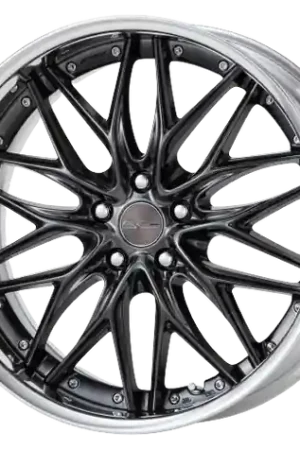 Fast Shipping Work Schwert Quell 5x114.3 20x9.5+45 A Disk Brilliant Silver Black