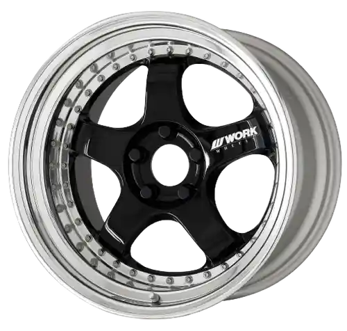 Exclusive Work Meister S1 3P 5x112 17x8.5+29 W Disk Black