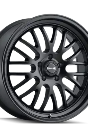 Ridler Type 607 5x115 22x10.5+25 Matte Black Final Sale