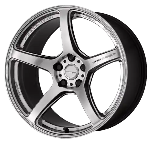 Work Emotion T5r 5x100 18x7.5 +48 Glow Silver Fresh Stock