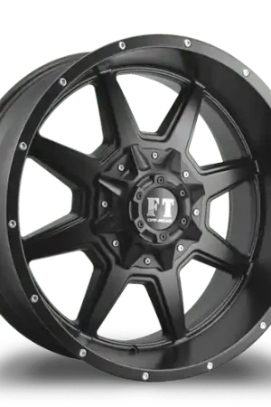 Hot Deal FULL THROTTLE FT2 6x135/6x139.7 20x10-24 SATIN BLACK