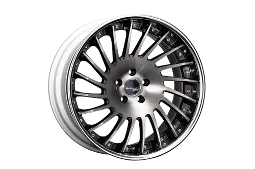 Exclusive SSR CV05 5x114.3 19X10+49 HP Disk Galaxy Clear Black