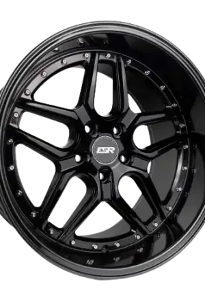 ESR Wheels CS SERIES CS15 5x108 18x9.5 +22 Gloss Black Fast Shipping