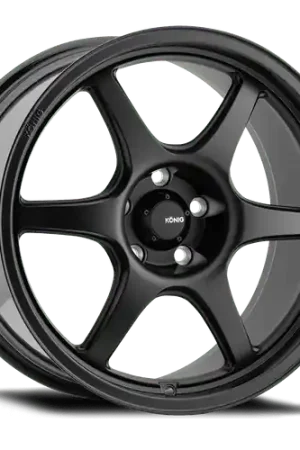 Konig Hexaform 4x108 17x8+40 Matte Black Direct From Factory