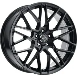 Exclusive Platinum 459BK Retribution 5X112 18x8 +40 Gloss Black with Clear-Coat