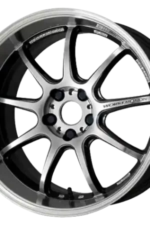 Work Emotion D9r 5x120 18x8.5 +38 Gt Silver Rim Cut Express Delivery