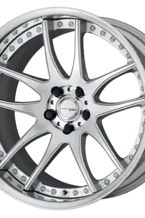 Genuine Work Emotion Cr 3P 5x114.3 20x13+25 L Disk Burning Silver