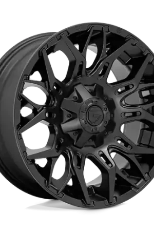 Trusted Brand Fuel 1PC D772 TWITCH 5X139.7/5X150 22X10 -18 BLACKOUT