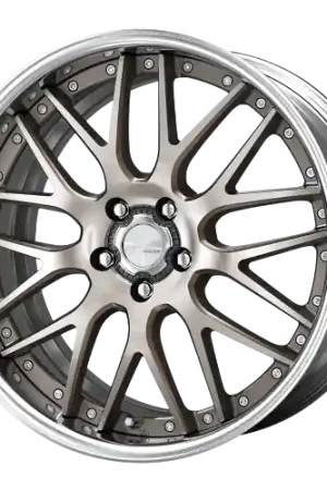 Work Lanvec Lm1 5x114.3 21x8.5+22 O Disk Trans Gray Polish Warranty Included